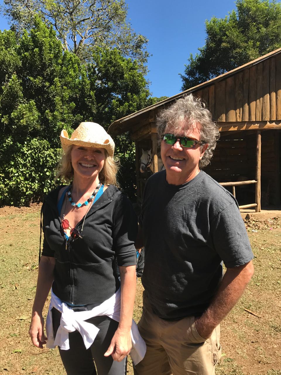 Shawn and D'Arcy — Cowboy and Cowgirl