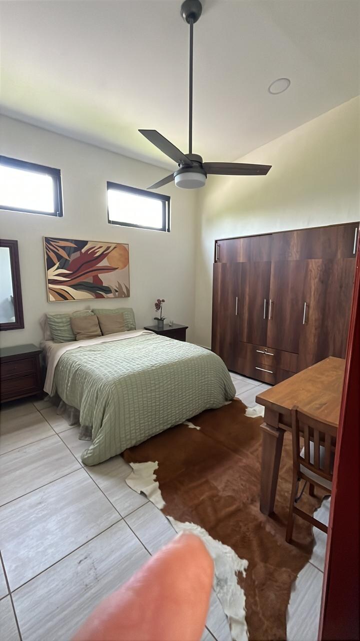 Bedroom at The Cowboy Casita beachfront property