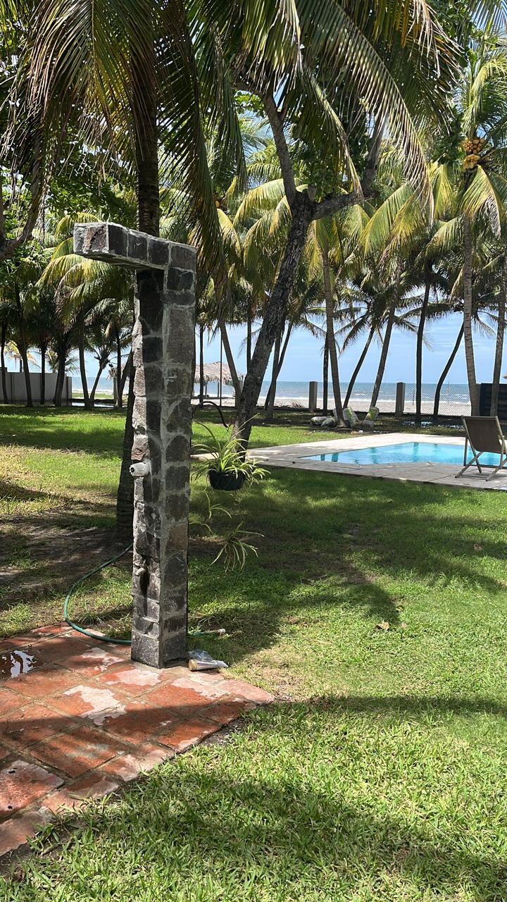 Pool & Beach at The Cowboy Casita beachfront property